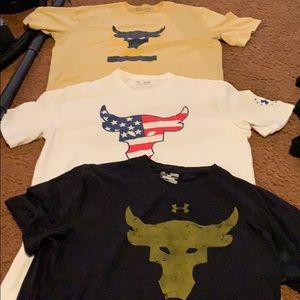 Project rock shirts men’s XL